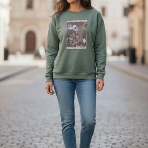Graphic Sweatshirt THE READER ER TAROT CARD XL
